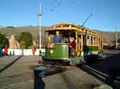 Just one of many trams